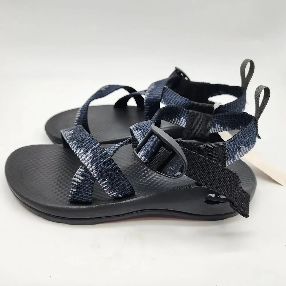 Chaco Kid's Z/1 Eco Tread Sandals Navy Blue Black Youth Size‎ 3 NWT